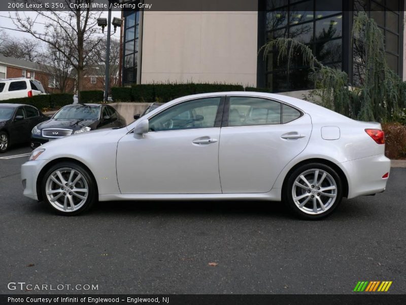 Crystal White / Sterling Gray 2006 Lexus IS 350