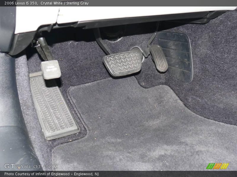 Crystal White / Sterling Gray 2006 Lexus IS 350