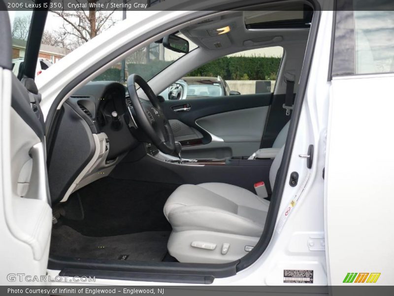 Crystal White / Sterling Gray 2006 Lexus IS 350