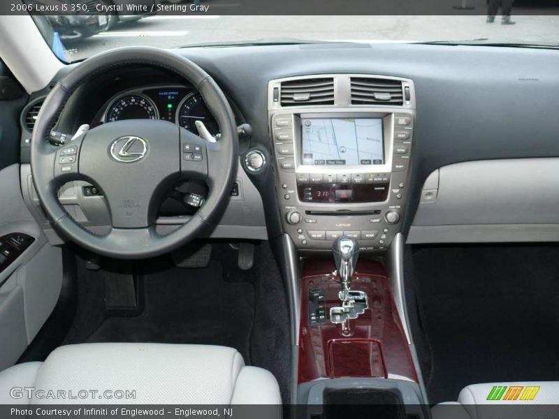 Crystal White / Sterling Gray 2006 Lexus IS 350