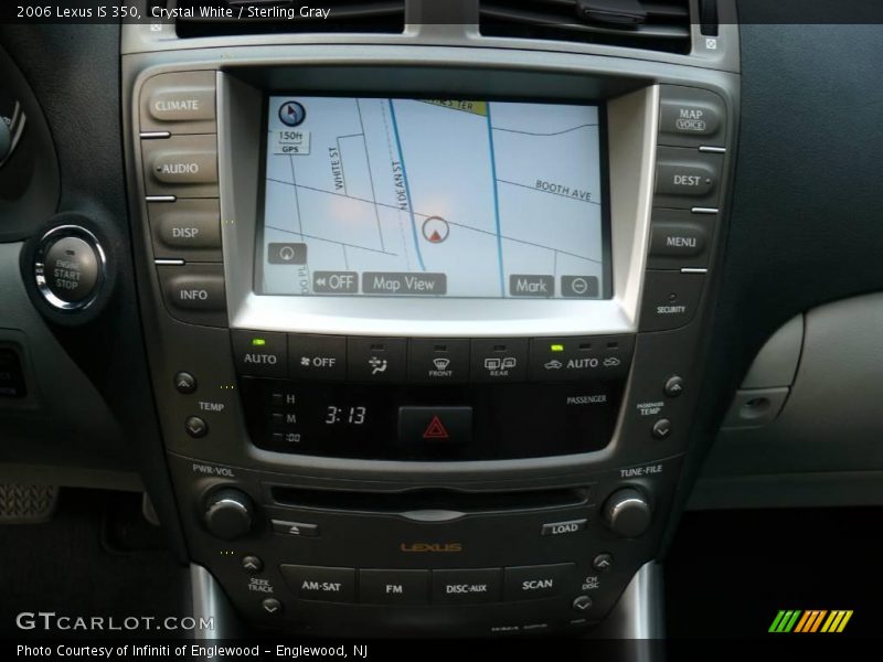 Crystal White / Sterling Gray 2006 Lexus IS 350