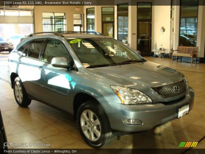 Breakwater Blue Metallic / Ivory 2006 Lexus RX 330 AWD
