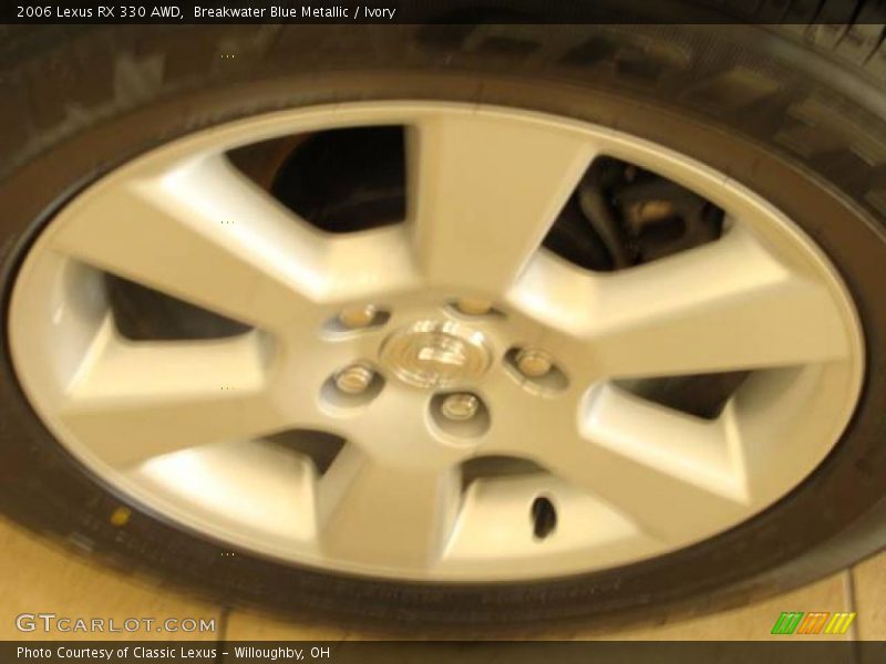 Breakwater Blue Metallic / Ivory 2006 Lexus RX 330 AWD