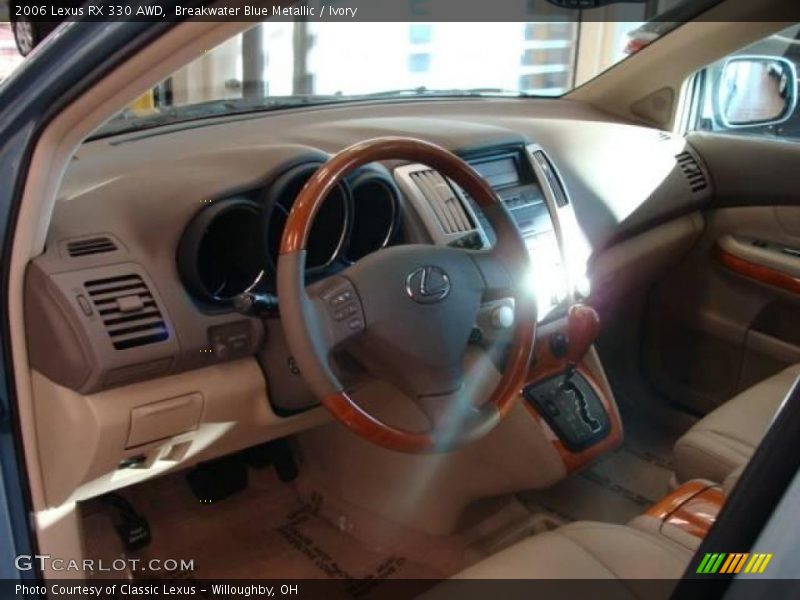 Breakwater Blue Metallic / Ivory 2006 Lexus RX 330 AWD