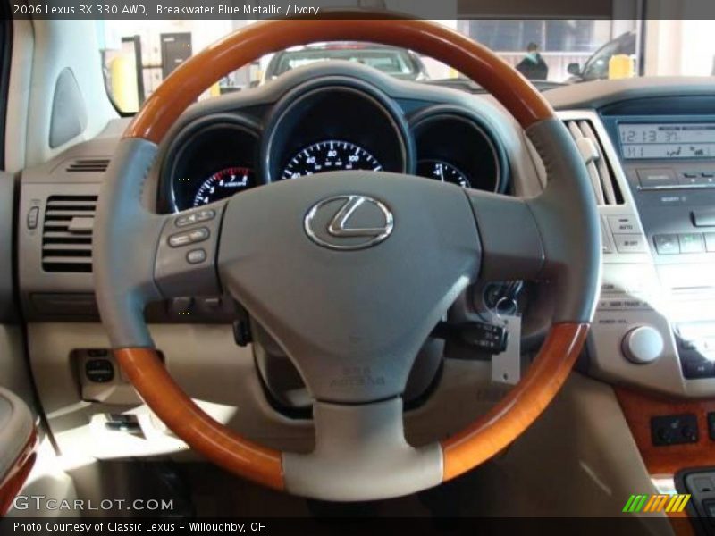 Breakwater Blue Metallic / Ivory 2006 Lexus RX 330 AWD