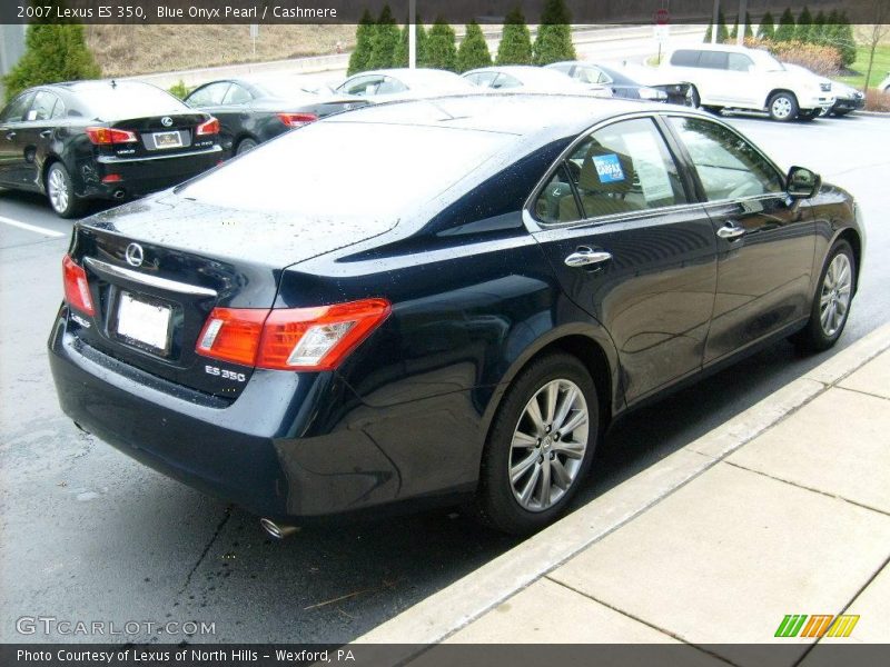 Blue Onyx Pearl / Cashmere 2007 Lexus ES 350