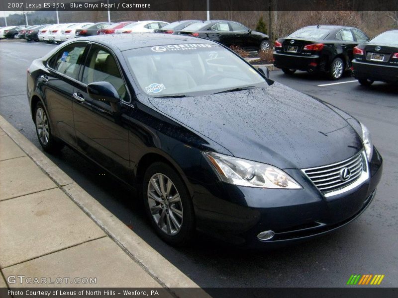 Blue Onyx Pearl / Cashmere 2007 Lexus ES 350
