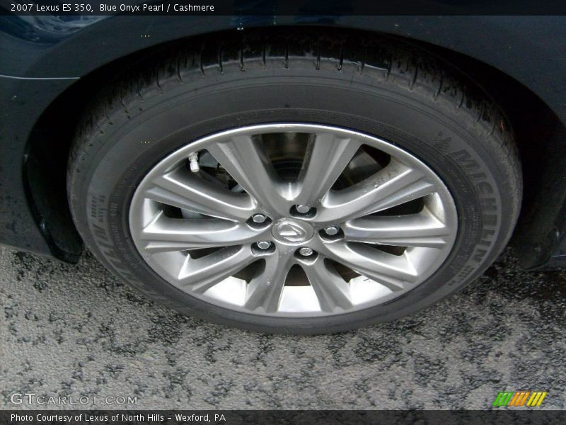 Blue Onyx Pearl / Cashmere 2007 Lexus ES 350