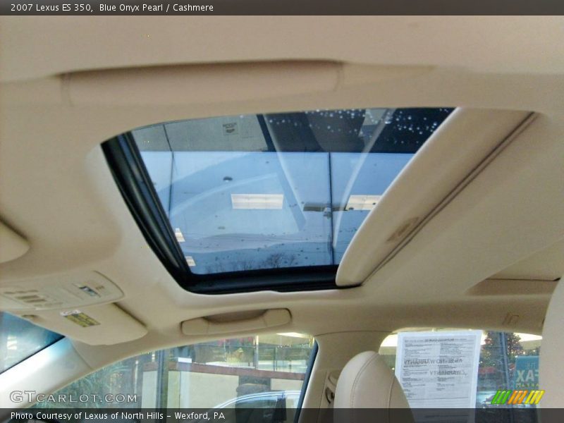 Blue Onyx Pearl / Cashmere 2007 Lexus ES 350