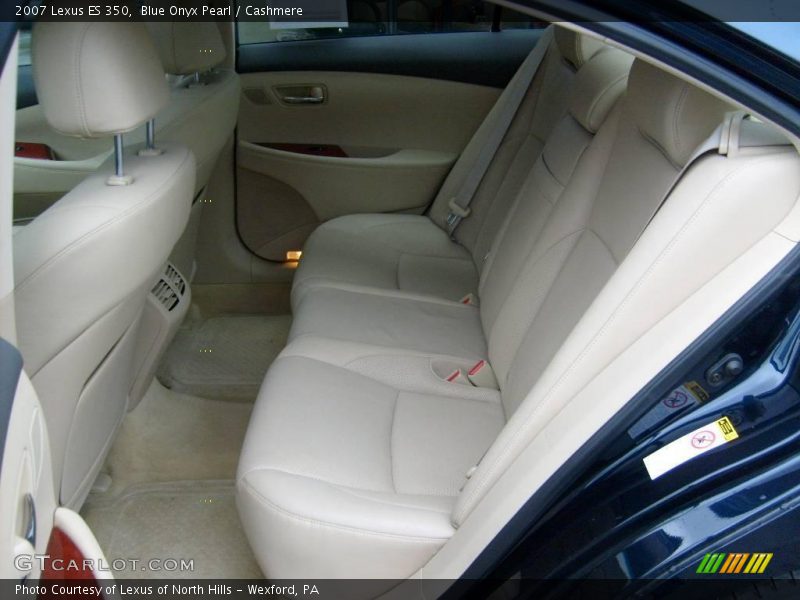 Blue Onyx Pearl / Cashmere 2007 Lexus ES 350