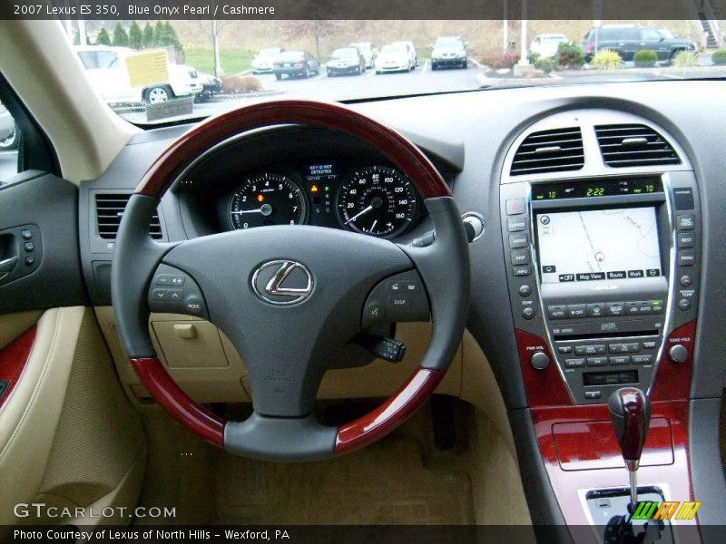 Blue Onyx Pearl / Cashmere 2007 Lexus ES 350