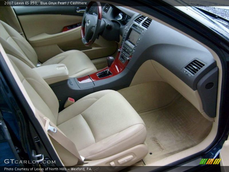 Blue Onyx Pearl / Cashmere 2007 Lexus ES 350