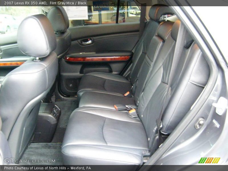 Flint Gray Mica / Black 2007 Lexus RX 350 AWD