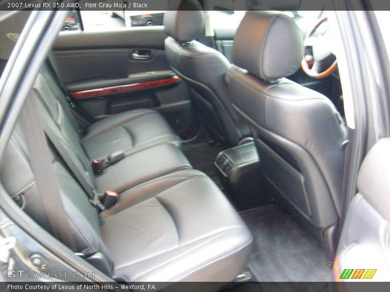 Flint Gray Mica / Black 2007 Lexus RX 350 AWD