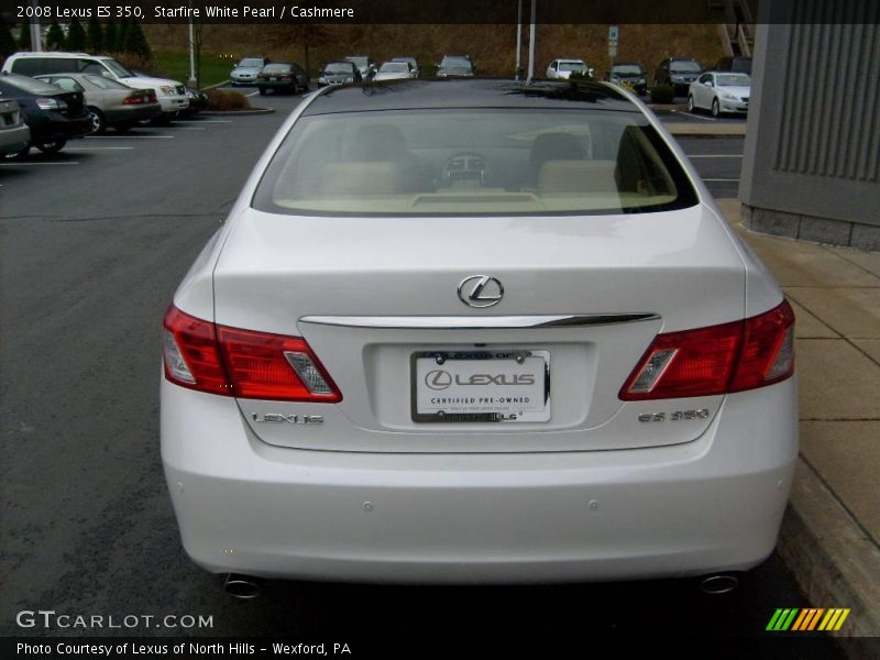 Starfire White Pearl / Cashmere 2008 Lexus ES 350