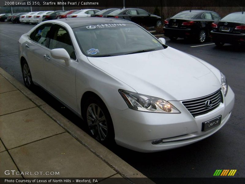Starfire White Pearl / Cashmere 2008 Lexus ES 350