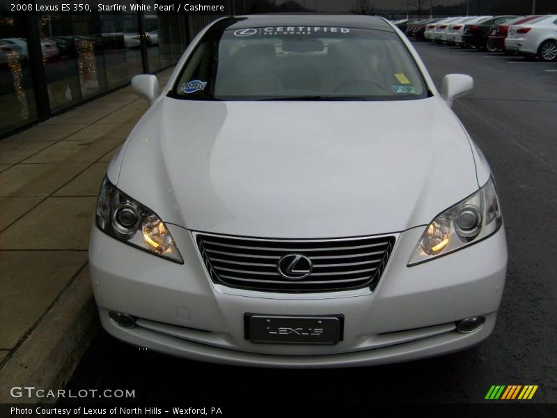 Starfire White Pearl / Cashmere 2008 Lexus ES 350