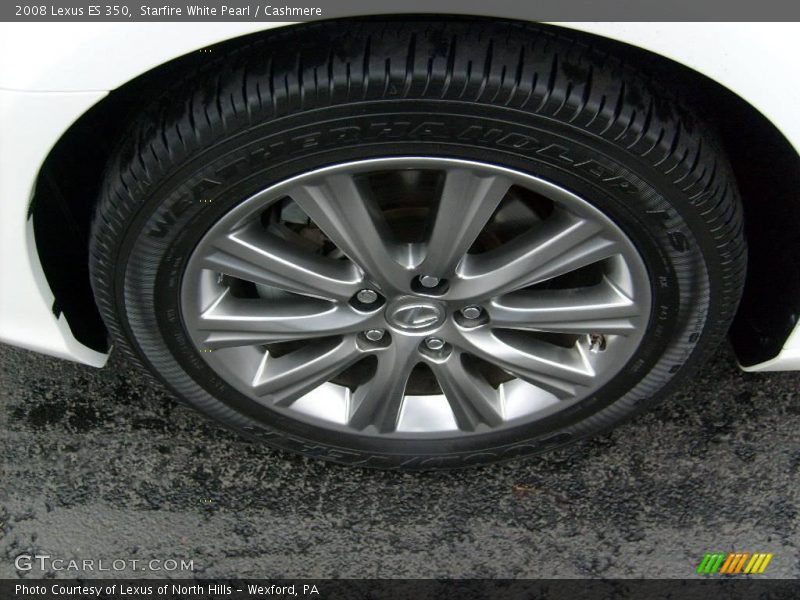 Starfire White Pearl / Cashmere 2008 Lexus ES 350