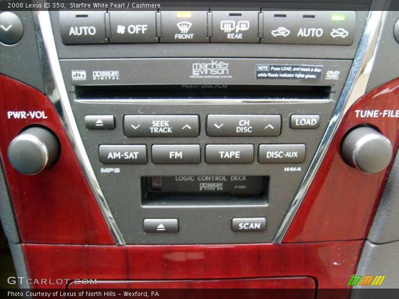 Starfire White Pearl / Cashmere 2008 Lexus ES 350