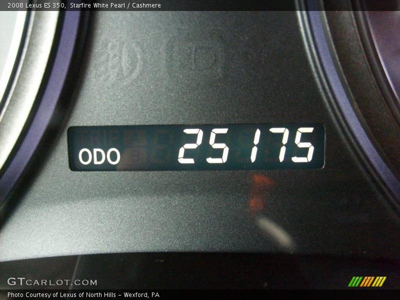 Starfire White Pearl / Cashmere 2008 Lexus ES 350