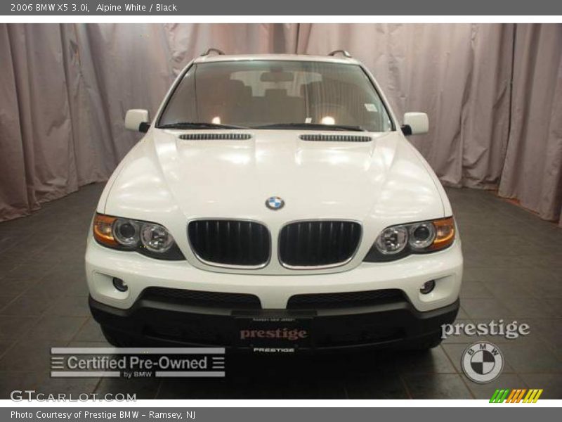 Alpine White / Black 2006 BMW X5 3.0i