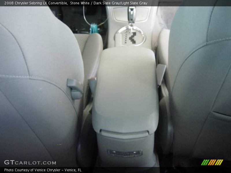 Stone White / Dark Slate Gray/Light Slate Gray 2008 Chrysler Sebring LX Convertible