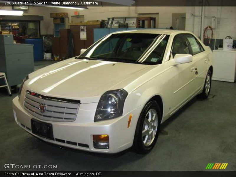 White Diamond / Cashmere 2006 Cadillac CTS Sedan