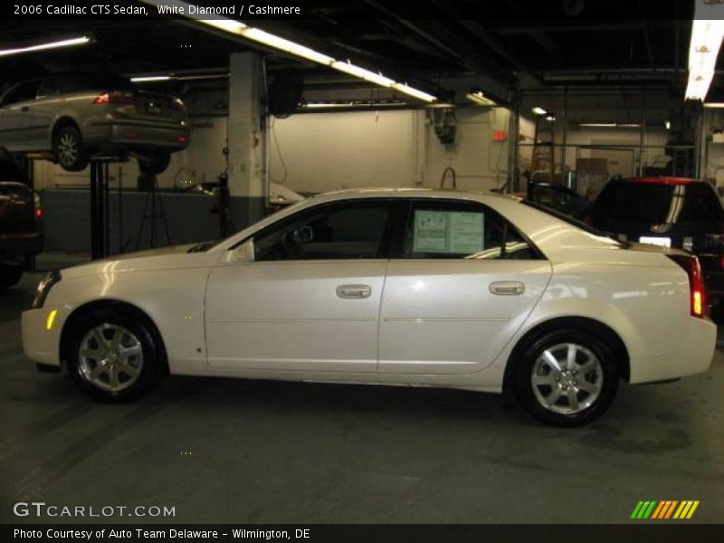 White Diamond / Cashmere 2006 Cadillac CTS Sedan