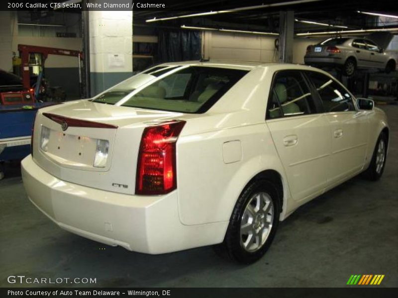 White Diamond / Cashmere 2006 Cadillac CTS Sedan