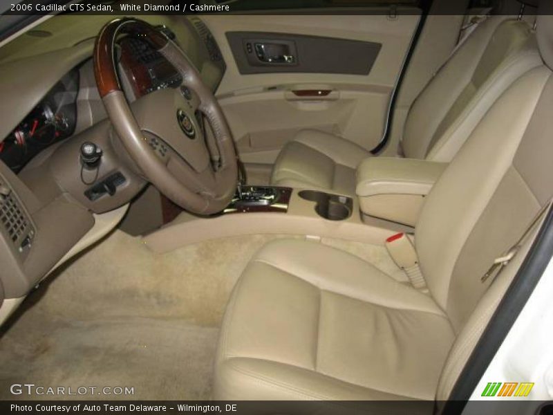 White Diamond / Cashmere 2006 Cadillac CTS Sedan