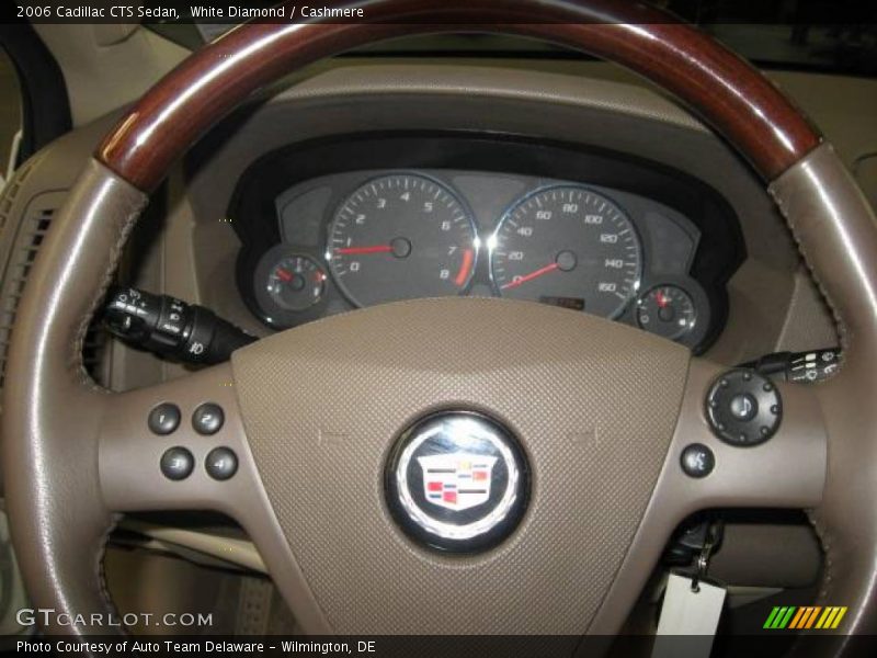 White Diamond / Cashmere 2006 Cadillac CTS Sedan