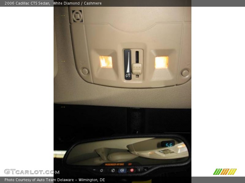 White Diamond / Cashmere 2006 Cadillac CTS Sedan
