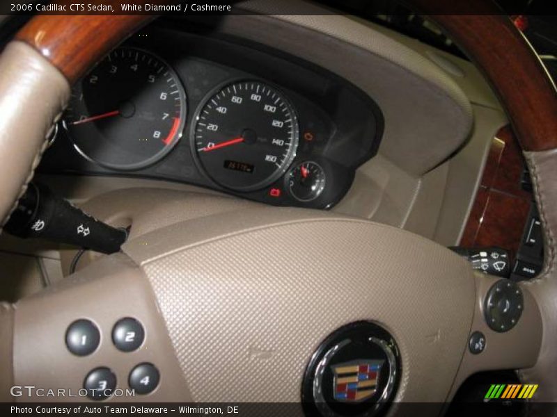 White Diamond / Cashmere 2006 Cadillac CTS Sedan