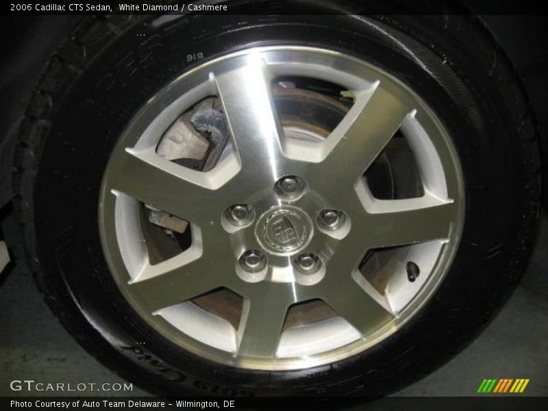 White Diamond / Cashmere 2006 Cadillac CTS Sedan