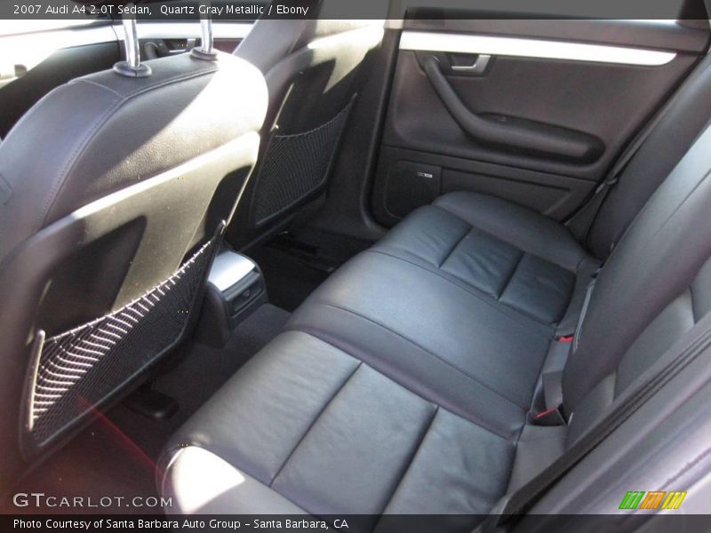 Quartz Gray Metallic / Ebony 2007 Audi A4 2.0T Sedan