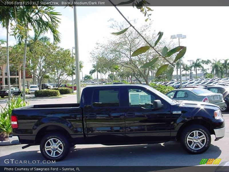 Black / Medium/Dark Flint 2006 Ford F150 XLT SuperCrew
