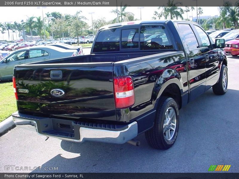 Black / Medium/Dark Flint 2006 Ford F150 XLT SuperCrew