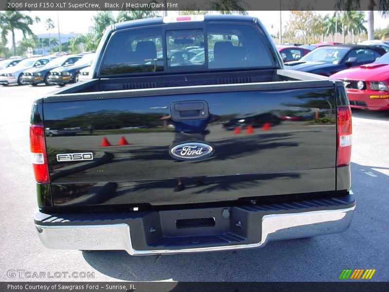 Black / Medium/Dark Flint 2006 Ford F150 XLT SuperCrew