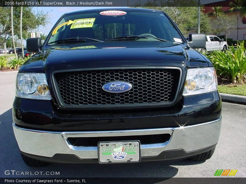 Black / Medium/Dark Flint 2006 Ford F150 XLT SuperCrew