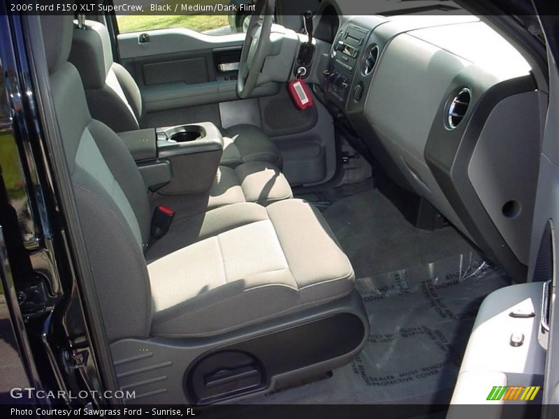 Black / Medium/Dark Flint 2006 Ford F150 XLT SuperCrew