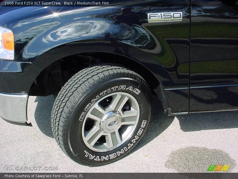 Black / Medium/Dark Flint 2006 Ford F150 XLT SuperCrew
