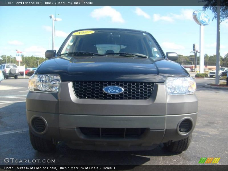 Black / Medium/Dark Pebble 2007 Ford Escape XLS