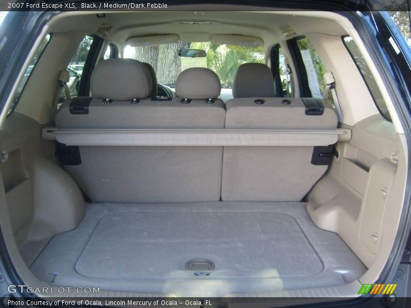 Black / Medium/Dark Pebble 2007 Ford Escape XLS