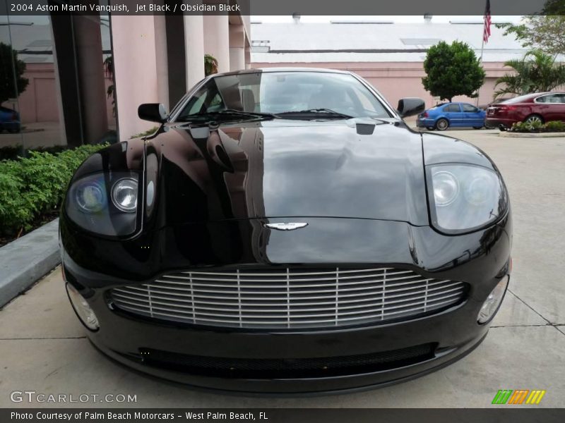 Jet Black / Obsidian Black 2004 Aston Martin Vanquish