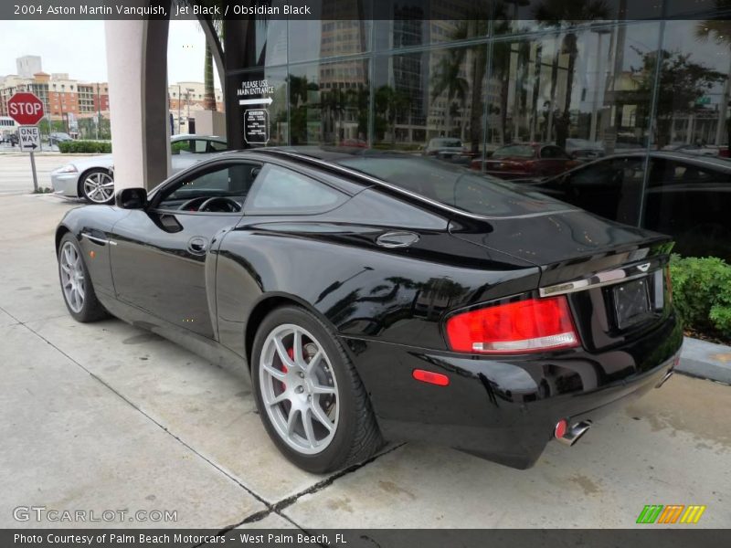 Jet Black / Obsidian Black 2004 Aston Martin Vanquish