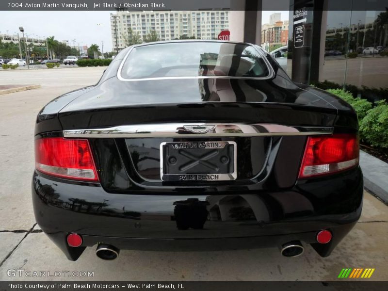 Jet Black / Obsidian Black 2004 Aston Martin Vanquish
