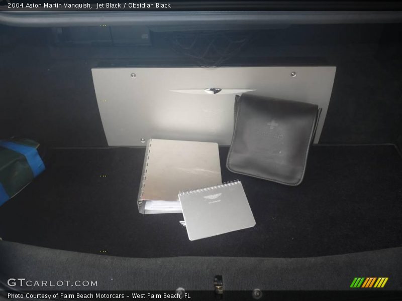 Jet Black / Obsidian Black 2004 Aston Martin Vanquish