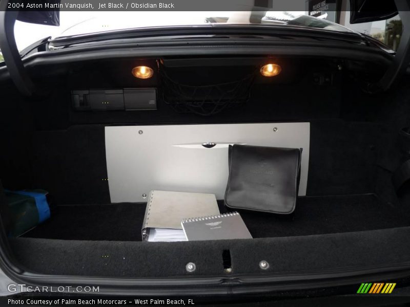 Jet Black / Obsidian Black 2004 Aston Martin Vanquish