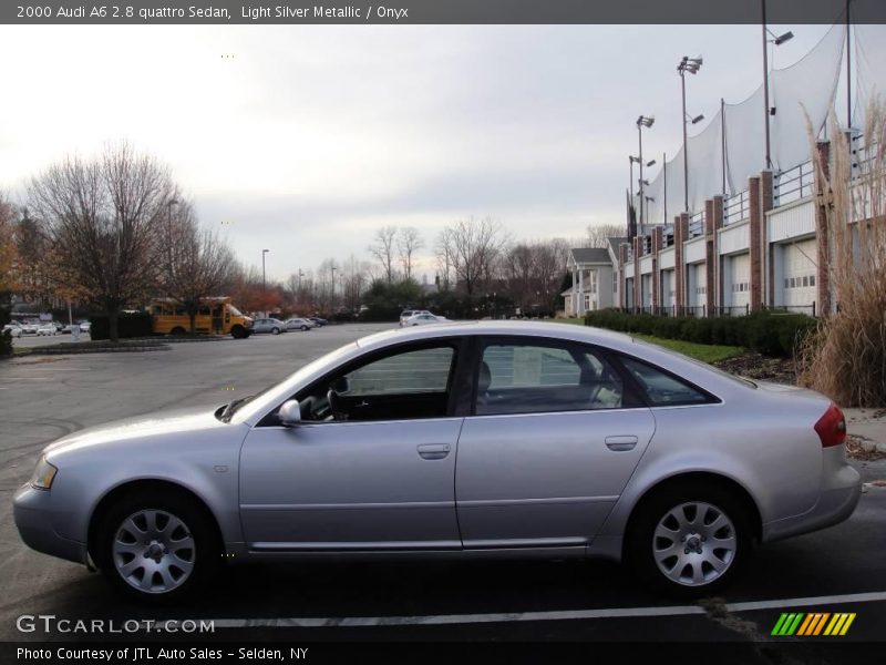 Light Silver Metallic / Onyx 2000 Audi A6 2.8 quattro Sedan