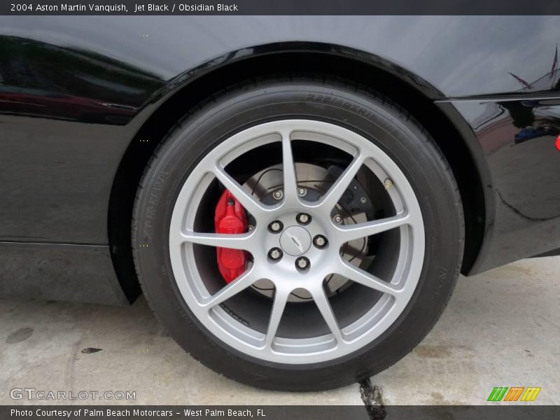 Jet Black / Obsidian Black 2004 Aston Martin Vanquish